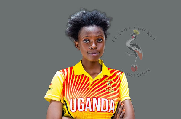 Sarah Walaza for Uganda. PC: Female Cricket