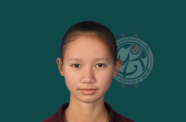 Sunida Chaturongrattana for Thailand. PC: Female Cricket