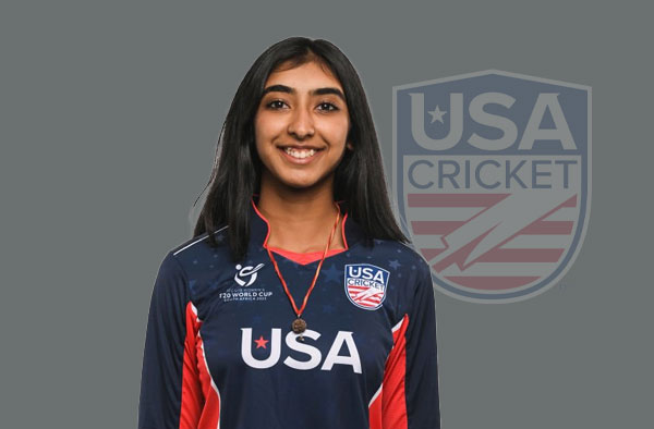 Aditi Chudasama for USA. PC: Female Cricket
