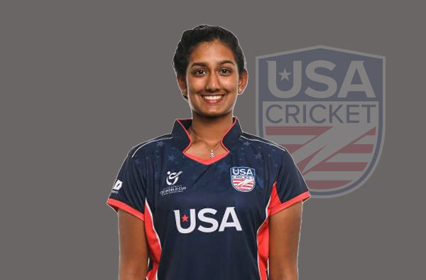 Geetika Kodali for USA. PC: Female Cricket