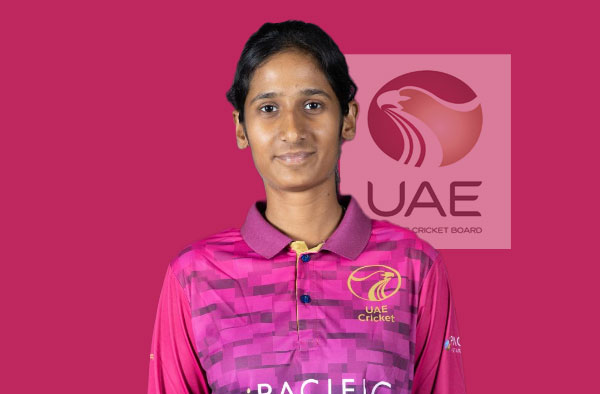 Khushi Sharma for UAE. PC: Female Cricket