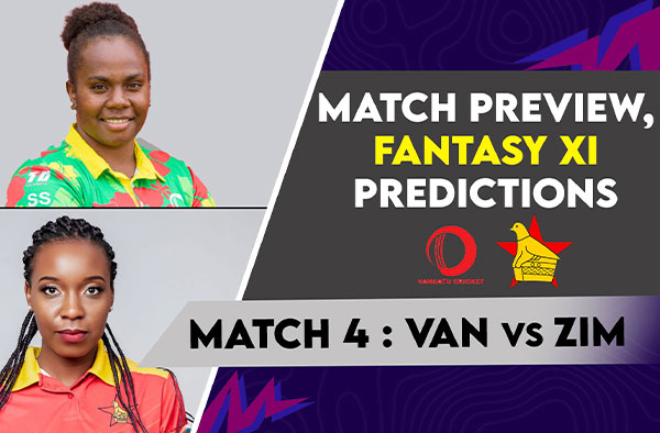 Match 4: Zimbabwe vs Vanuatu