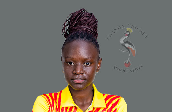 Phiona Kulume for Uganda. PC: Female Cricket