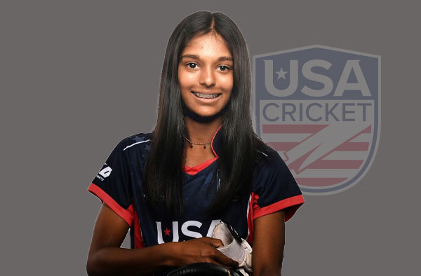 Pooja Ganesh for USA. PC: Female Cricket