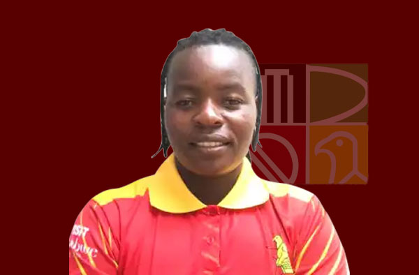 Precious Marange for Zimbabwe. PC: Female Cricket