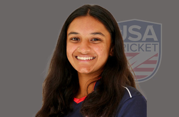 Suhani Thadani for USA. PC: Female Cricket