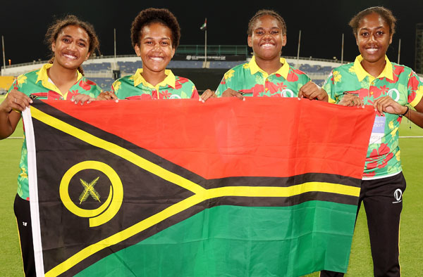 From struggling for funds a week ago to beating Full-Member Zimbabwe in the opener: Vanuatu girls created History