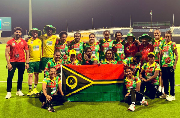 Day 1 Roundup: Vanuatu creates history against Zimbabwe, Rachel Slater picks fifer
