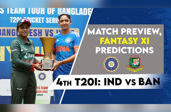 4th T20I Bangladesh vs India
