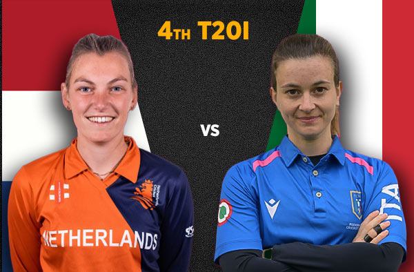 4th T20I: Netherlands vs Italy