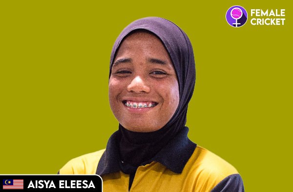 Aisya Eleesa on FemaleCricket.com