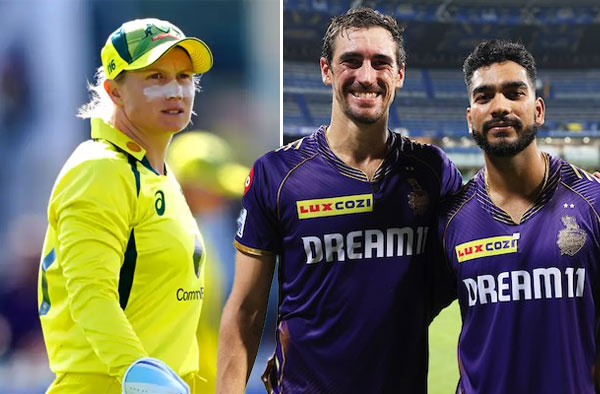 “Alyssa Healy is my most favourite Australian right now, Mitchell Starc at number 2”, says Venkatesh Iyer