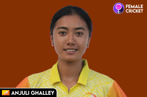 Anjuli Ghalley on FemaleCricket.com