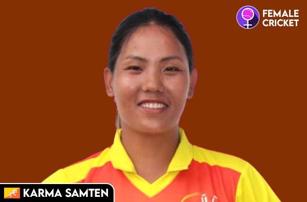 Karma Samten on FemaleCricket.com