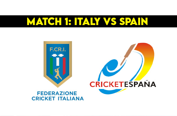 Match 1 Italy vs Spain
