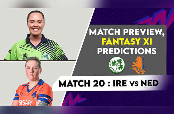 Match 20: Ireland vs Netherlands