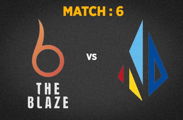 Match 6 The Blaze vs Northern Diamonds