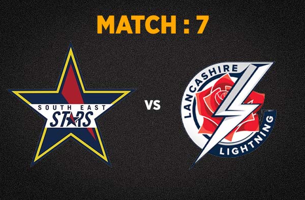 Match 7 South East Stars vs Thunder