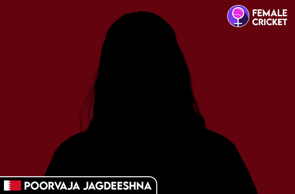 Poorvaja Jagdeesha on FemaleCricket.com