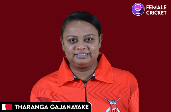 Tharanga Gajanayake on FemaleCricket.com