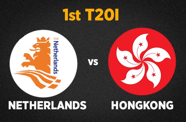 1st T20I Netherlands vs Hong Kong