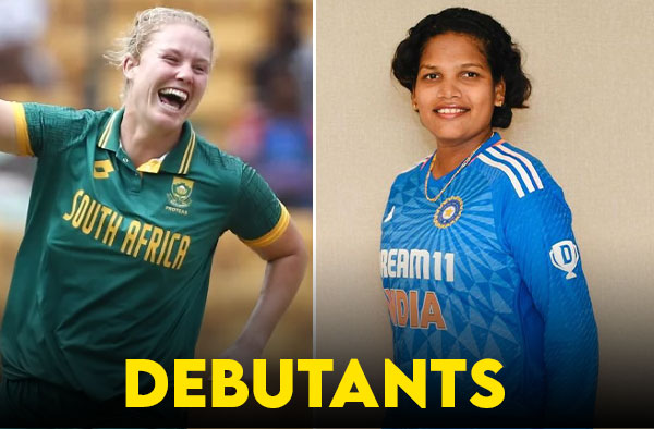 2 debutants in the 1st ODI between India and South Africa Women