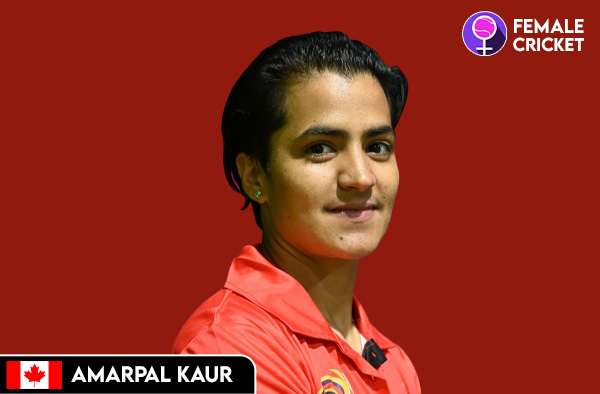Amarpaul Kaur on FemaleCricket.com