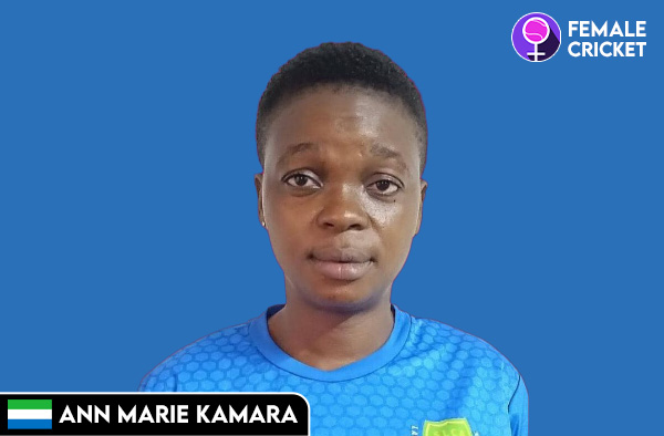 Ann Marie Kamara on FemaleCricket.com