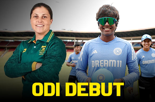 Arundhati Reddy and Meike De Ridder make their debut in the 2nd ODI