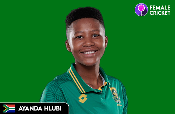 Ayanda Hlubi on FemaleCricket.com