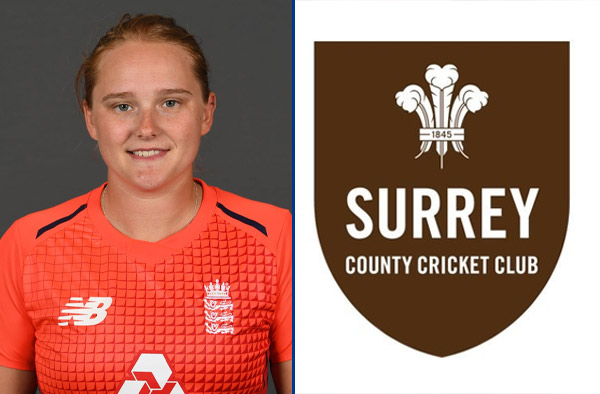 Bryony Smith signs her first professional contract with Surrey for 2025