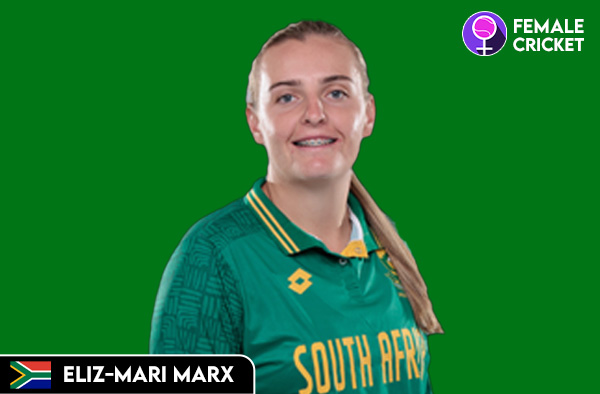 Eliz-mari Marx on FemaleCricket.com