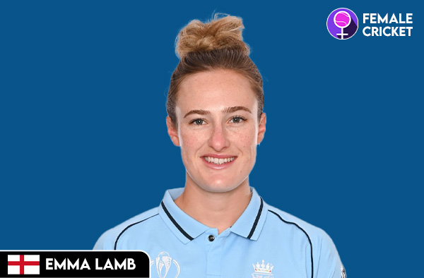 Emma Lamb on FemaleCricket.com