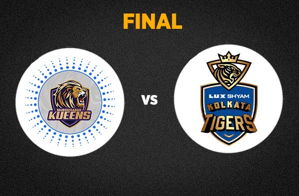 Final Murshidabad Kueens vs Lux Shyam Kolkata Tigers