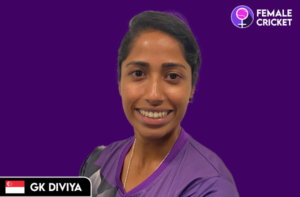 G.K Diviya on FemaleCricket.com