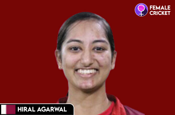 Hiral Agarwal on FemaleCricket.com