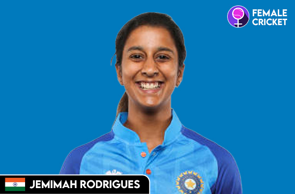 Jemimah Rodrigues on FemaleCricket.com