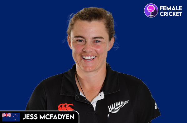 Jess McFadyen on FemaleCricket.com