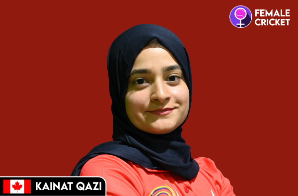 Kainat Qazi on FemaleCricket.com