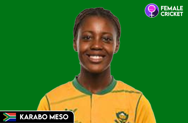 Karabo Meso on FemaleCricket.com