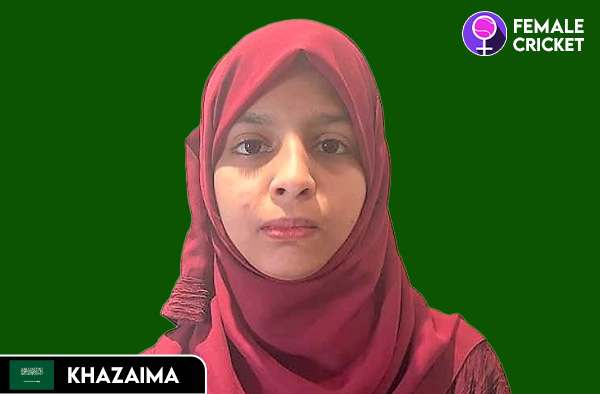 Khazaima on FemaleCricket.com