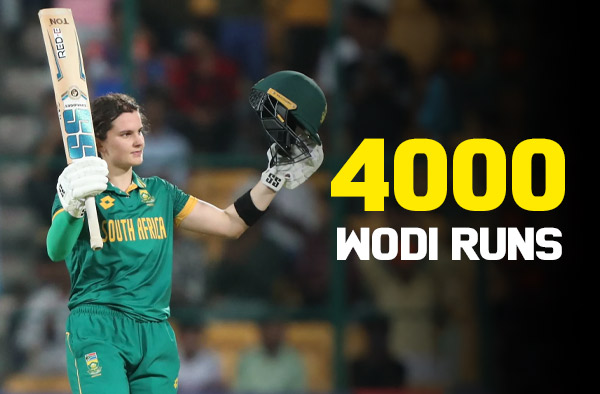 Laura Wolvaardt becomes youngest to score 4000 WODI runs