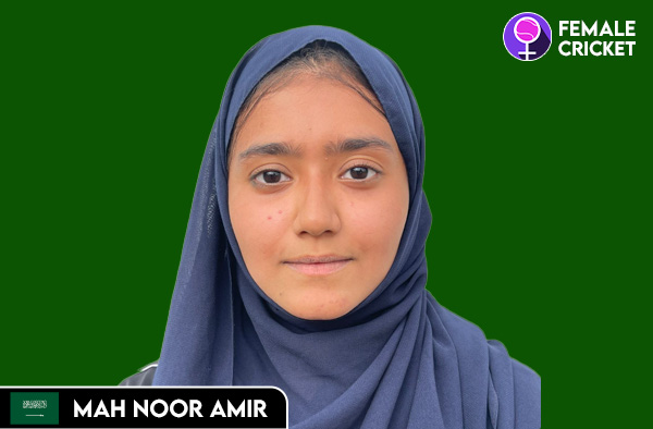 Mah Noor Amir on FemaleCricket.com