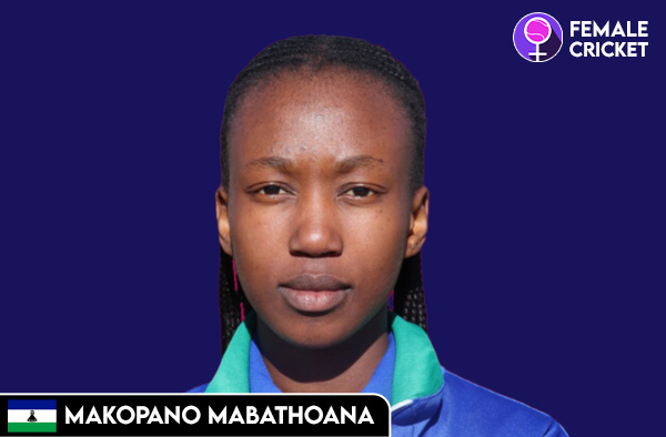 Makopano Mabathoana on FemaleCricket.com