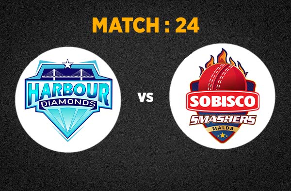 Match 24 Harbour Diamonds vs Sobisco Smashers Malda