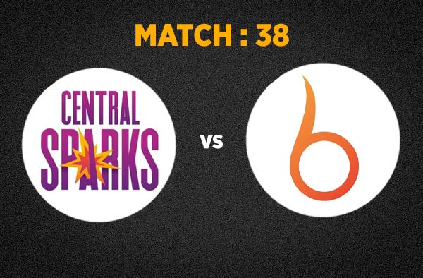 Match 38 Central Sparks vs The Blaze