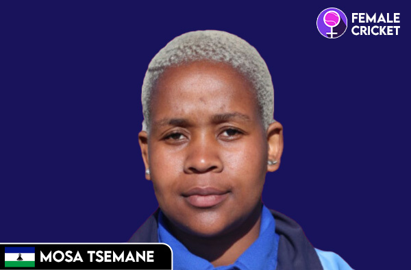 Mosa Tsemane on FemaleCricket.com