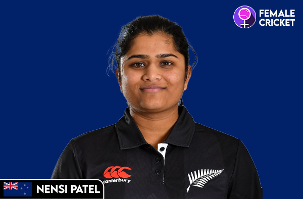 Nensi Patel on FemaleCricket.com