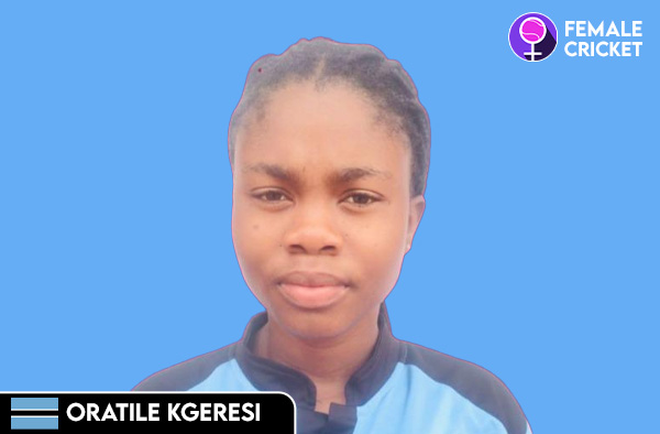 Oratile Kgeresi on FemaleCricket.com