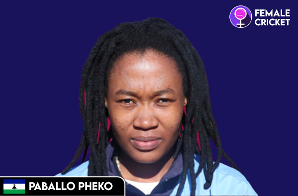 Paballo Pheko on FemaleCricket.com